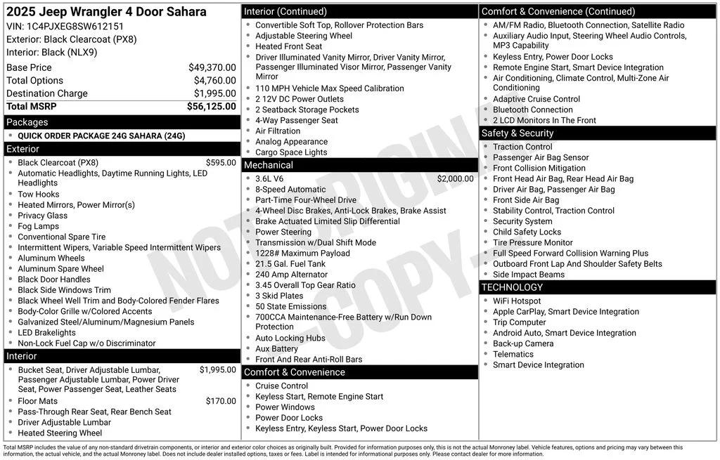 jeep wrangler 4-door 2025 1C4PJXEG8SW612151 image jeep wrangler 4-door 2025 1C4PJXEG8SW612151 image